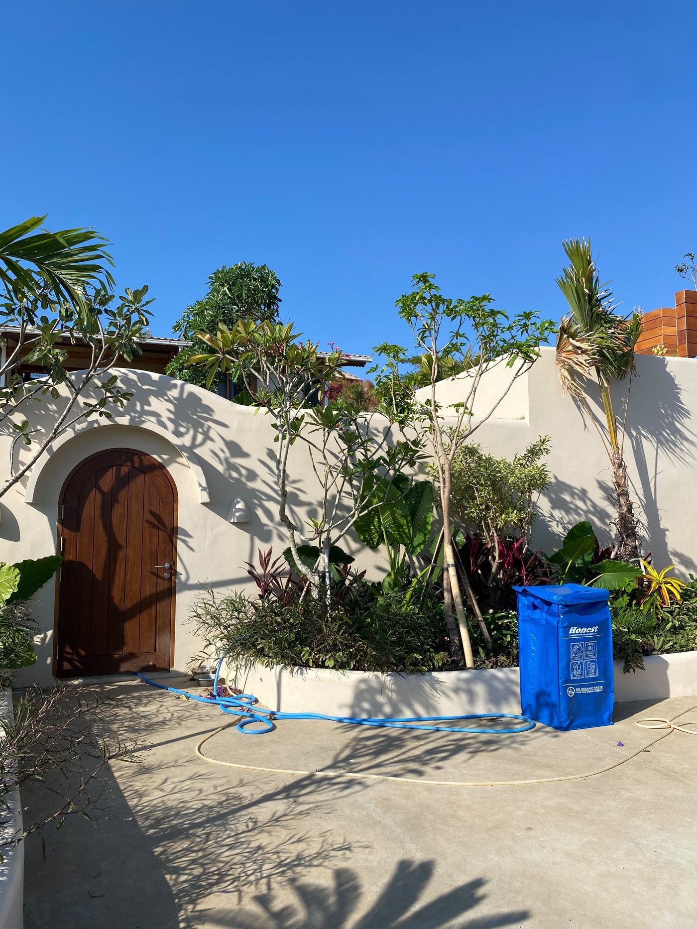 Collection Program — Honest recycling bins in service — homes and villas across Kuta, Lombok, Indonesia